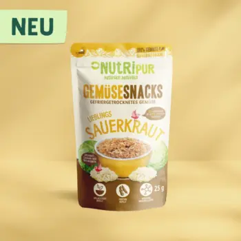 Gefriergetrocknetes Sauerkraut